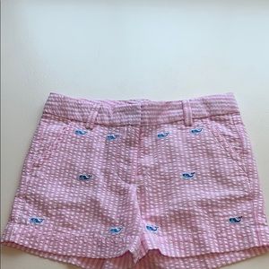 Vineyard Vines Girls seersucker shorts